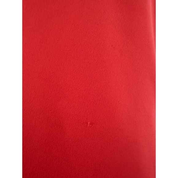 Halston Heritage stretch Dress Cowl Neck Ruched Golden Detail - Picture 13 of 14